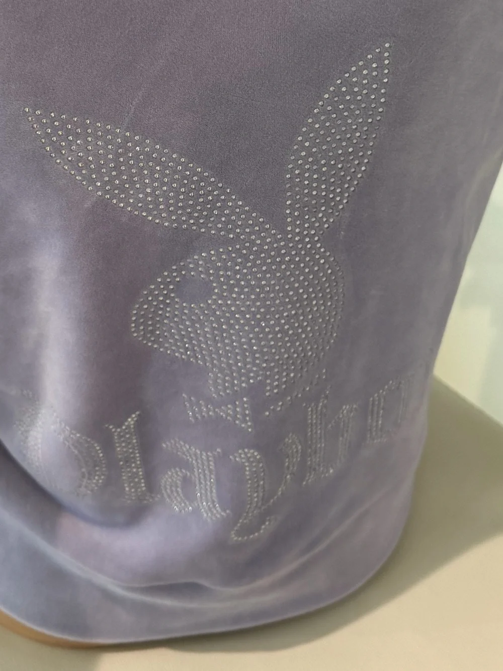 PLAYBOY Lavender Velour Hoodie & Joggers Set - Picture 4 of 6